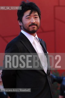 67th Venice International Film Festival - Venice September 11, 2010 - Red Carpet of the Awards at the 67th Venice Film Festival - Film Senritsu Meikyu 3D - Director Takashi Shimizu