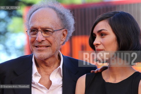 67th Venice International Film Festival - Venice September 11, 2010 - Red Carpet of the Awards at the 67th Venice Film Festival -  (Road To Nowhere) The director Monte Hellman, actress Shannyn Sossamon