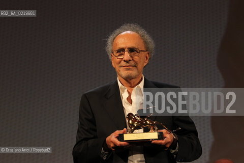 67th Venice International Film Festival - Venice September 11, 2010 - The Awards at the 67th Venice Film Festival - Special Lion for an Overall Work to : Monte Hellman