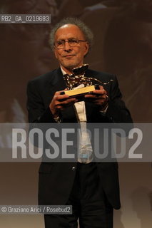 67th Venice International Film Festival - Venice September 11, 2010 - The Awards at the 67th Venice Film Festival - Special Lion for an Overall Work to : Monte Hellman