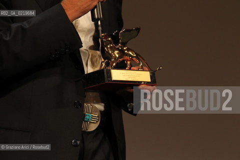 67th Venice International Film Festival - Venice September 11, 2010 - The Awards at the 67th Venice Film Festival - Special Lion for an Overall Work to : Monte Hellman