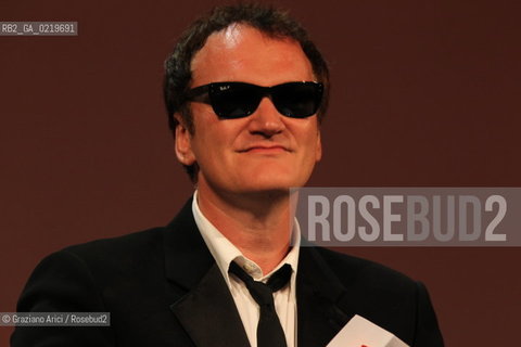 67th Venice International Film Festival - Venice September 11, 2010 - The Awards at the 67th Venice Film Festival - .Quentin Tarantino President of the Jury