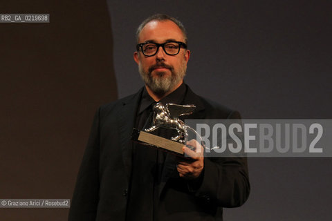 67th Venice International Film Festival - Venice September 11, 2010 - The Awards at the 67th Venice Film Festival - Silver Lion for Best Dirtector: Alex de la Iglesia for the film Balada Triste De Trompeta (Spain, France).