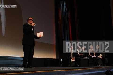 67th Venice International Film Festival - Venice September 11, 2010 - The Awards at the 67th Venice Film Festival - The president of the Jury, Quentin Tarantino