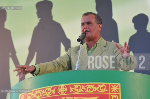 Venice 12/09/10 - Festa dei popoli Padani : The Minister Roberto Calderoli Lega nord @ Graziano Arici