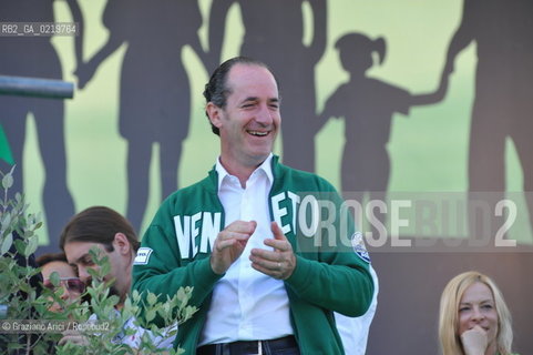 Venice 12/09/10 - Festa dei popoli Padani : The Veneto Region Governor Luca Zaia Lega Nord @ Graziano Arici