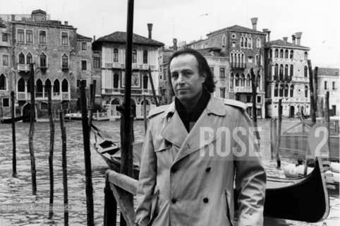 -VENEZIA,1993. RITRATTO DEL DIRETTORE DORCHESTRA ELIHAU INBAL.  MUSICA, DIRETTORE, ORCHESTRA RITRATTO.-VENICE,1993.PORTRAIT OF THE  CONDUCTOR ELIHAU INBAL ©Graziano Arici/Rosebud2