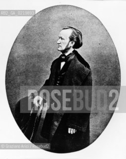 -1860, IL COMPOSITORE RICHARD WAGNER. MUSICA COMPOSITORE RITRATTO OPERA.-1860, THE COMPOSER RICHARD WAGNER- REPRODUCTED BY Graziano Arici / rosebud2 - . IL PAGAMENTO DI DIRITTI  DI QUESTA IMMAGINE E RELATIVO SOLO AL LAVORO DI RIPRODUZIONE E ARCHIVIAZIONE DELLA STESSA. .TUTTI I DIRITTI DI RIPRODUZIONE SPETTANO ALL ARCHIVIO WAGNER DI BAYREUTH AL QUALE LUTILIZZATORE DI QUESTA IMMAGINE DEVE OBBLIGATORIAMENTE RIVOLGERSI PER IL RELATIVO PAGAMENTO DEI DIRITTI. .LA PUBBLICAZIONE DI QUESTA IMMAGINE IMPLICA LEFFETTUAZIONE DI QUESTO OBBLIGO © ARCHIVIO Graziano Arici/Rosebud2 