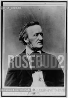 -1872, RITRATTO DEL COMPOSITORE RICHARD WAGNER. MUSICA COMPOSITORE OPERA MUSICA CLASSICA -1872, PORTRAIT OF THE COMPOSER RICHARD WAGNER - REPRODUCTED BY Graziano Arici / rosebud2 - . IL PAGAMENTO DI DIRITTI  DI QUESTA IMMAGINE E RELATIVO SOLO AL LAVORO DI RIPRODUZIONE E ARCHIVIAZIONE DELLA STESSA. .TUTTI I DIRITTI DI RIPRODUZIONE SPETTANO ALL ARCHIVIO WAGNER DI BAYREUTH AL QUALE LUTILIZZATORE DI QUESTA IMMAGINE DEVE OBBLIGATORIAMENTE RIVOLGERSI PER IL RELATIVO PAGAMENTO DEI DIRITTI. .LA PUBBLICAZIONE DI QUESTA IMMAGINE IMPLICA LEFFETTUAZIONE DI QUESTO OBBLIGO © ARCHIVIO Graziano Arici/Rosebud2 