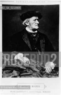 - 1871, RITRATTO DEL COMPOSITORE RICHARD WAGNER. MUSICA COMPOSITORE MUSICA CLASSICA OPERA- 1871, PORTRAIT OF THE COMPOSER RICHARD WAGNER- REPRODUCTED BY Graziano Arici / rosebud2 -. IL PAGAMENTO DI DIRITTI  DI QUESTA IMMAGINE E RELATIVO SOLO AL LAVORO DI RIPRODUZIONE E ARCHIVIAZIONE DELLA STESSA. .TUTTI I DIRITTI DI RIPRODUZIONE SPETTANO ALL ARCHIVIO WAGNER DI BAYREUTH AL QUALE LUTILIZZATORE DI QUESTA IMMAGINE DEVE OBBLIGATORIAMENTE RIVOLGERSI PER IL RELATIVO PAGAMENTO DEI DIRITTI. .LA PUBBLICAZIONE DI QUESTA IMMAGINE IMPLICA LEFFETTUAZIONE DI QUESTO OBBLIGO © ARCHIVIO Graziano Arici/Rosebud2 