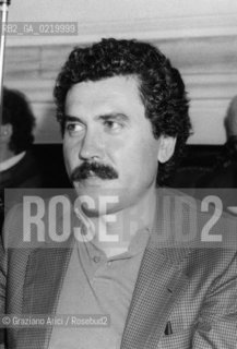 -VENEZIA,1980?. RITRATTO DEL POLITICO CESARE DE PICCOLI. POLITICA, POLITICO, MINISTRO .-VENICE,1980?.PORTRAIT OF THE POLTICIAN CESARE DE PICCOLI ©Graziano Arici/Rosebud2