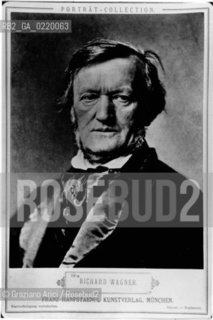 -1871, RITRATTO DI RICHARD WAGNER, COMPOSITORE. MUSICA COMPOSITORE CLASSICA OPERA -1871, PORTRAIT OF THE COMPOSER RICHARD WAGNER - REPRODUCTED BY Graziano Arici / rosebud2 - . IL PAGAMENTO DI DIRITTI  DI QUESTA IMMAGINE E RELATIVO SOLO AL LAVORO DI RIPRODUZIONE E ARCHIVIAZIONE DELLA STESSA. .TUTTI I DIRITTI DI RIPRODUZIONE SPETTANO ALL ARCHIVIO WAGNER DI BAYREUTH AL QUALE LUTILIZZATORE DI QUESTA IMMAGINE DEVE OBBLIGATORIAMENTE RIVOLGERSI PER IL RELATIVO PAGAMENTO DEI DIRITTI. .LA PUBBLICAZIONE DI QUESTA IMMAGINE IMPLICA LEFFETTUAZIONE DI QUESTO OBBLIGO © ARCHIVIO Graziano Arici/Rosebud2 