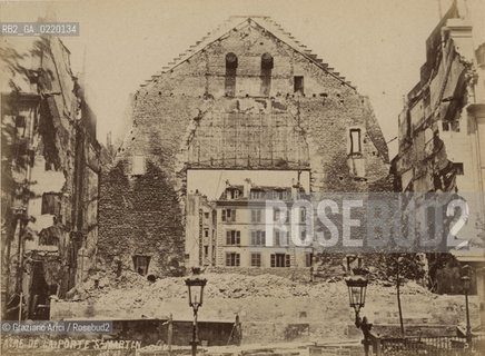 -PARIGI, COMUNE. SENZA INDICAZIONE DELLAUTORE, TEATRO SAINT MARTIN,SENZA DATA. STAMPA ALLALBUMINA INCOLLAT A SU CARTONE, CM 12,5X9,5. COMUNE, FOTOANTICHE, TEATRO, TEATRO SAINT MARTIN.-PARIS, COMMUNE. SAINT MARTIN THEATRE, UNDATED. ALBUMEN PHOTOGRAPH MOUNTED ON CARDBOARD, CM 9X12,5 © ARCHIVIO Graziano Arici/Rosebud2 