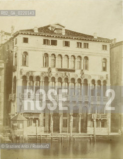 -VENEZIA, SENZA INDICAZIONE DELLAUTORE,PALAZZO DANDOLO FARSETTI O CA FARSETTI , SENZA DATA. STAMPA ALLALBUMINA, CM 22X28. CAFARSETTI, COMUNE,FOTOANTICHE .-VENICE, NO AUTHORS INDICATION, PALAZZO DANDOLO FARSETTI OR CAFARSETTI, UNDATED. ALBUMEN PHOTOGRAPH, CM 22X28 © ARCHIVIO Graziano Arici/Rosebud2 ..