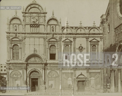 -VENEZIA, ALINARI AUTORE,OSPEDALE CIVILE SANTI GIOVANNI E PAOLO SCUOLA GRANDE DI SAN MARCO, SENZA DATA. STAMPA ALLALBUMINA, CM 19,5X25. OSPEDALE, FOTOANTICHE, SAN GIOVANNI E PAOLO .-VENICE, ALINARI AUTHOR, SCUOLA GRANDE DI SAN MARCO, SANTI GIOVANNI E PAOLO, UNDATED. ALBUMEN PHOTOGRAPH, CM 19,5X25 © ARCHIVIO Graziano Arici/Rosebud2 ..