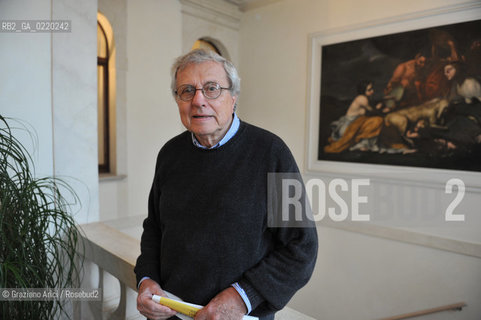 Pordenone 17/9/10 - Pordenonelegge Literary manifestation:  The medical doctor, writer and  Carlo Flamigni  ©Graziano Arici/Rosebud2
