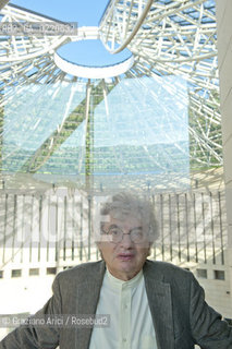 Rovereto 23/09/10 - The swiss architect Mario Botta in his Mart Museum during his exposition Mario Botta. Architecture 1960-2010 - architetto architettura ©Graziano Arici/Rosebud2