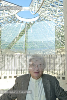 Rovereto 23/09/10 - The swiss architect Mario Botta in his Mart Museum during his exposition Mario Botta. Architecture 1960-2010 - architetto architettura ©Graziano Arici/Rosebud2