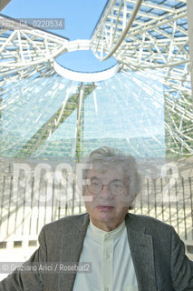 Rovereto 23/09/10 - The swiss architect Mario Botta in his Mart Museum during his exposition Mario Botta. Architecture 1960-2010 - architetto architettura ©Graziano Arici/Rosebud2