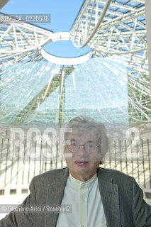 Rovereto 23/09/10 - The swiss architect Mario Botta in his Mart Museum during his exposition Mario Botta. Architecture 1960-2010 - architetto architettura ©Graziano Arici/Rosebud2