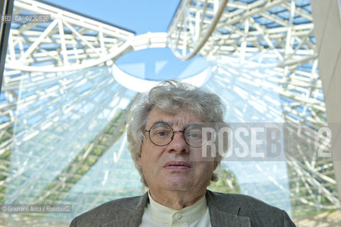 Rovereto 23/09/10 - The swiss architect Mario Botta in his Mart Museum during his exposition Mario Botta. Architecture 1960-2010 - architetto architettura ©Graziano Arici/Rosebud2