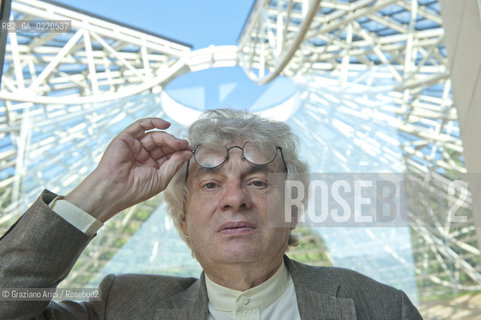 Rovereto 23/09/10 - The swiss architect Mario Botta in his Mart Museum during his exposition Mario Botta. Architecture 1960-2010 - architetto architettura ©Graziano Arici/Rosebud2