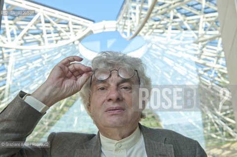 Rovereto 23/09/10 - The swiss architect Mario Botta in his Mart Museum during his exposition Mario Botta. Architecture 1960-2010 - architetto architettura ©Graziano Arici/Rosebud2