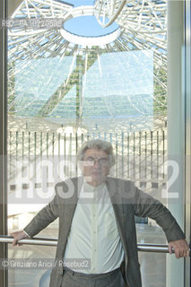 Rovereto 23/09/10 - The swiss architect Mario Botta in his Mart Museum during his exposition Mario Botta. Architecture 1960-2010 - architetto architettura ©Graziano Arici/Rosebud2