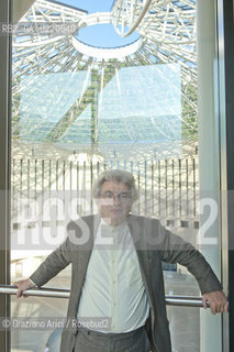 Rovereto 23/09/10 - The swiss architect Mario Botta in his Mart Museum during his exposition Mario Botta. Architecture 1960-2010 - architetto architettura ©Graziano Arici/Rosebud2
