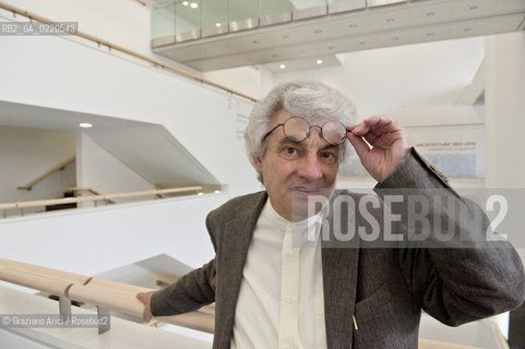 Rovereto 23/09/10 - The swiss architect Mario Botta in his Mart Museum during his exposition Mario Botta. Architecture 1960-2010 - architetto architettura ©Graziano Arici/Rosebud2