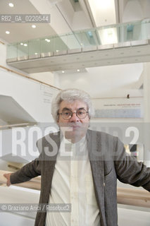 Rovereto 23/09/10 - The swiss architect Mario Botta in his Mart Museum during his exposition Mario Botta. Architecture 1960-2010 - architetto architettura ©Graziano Arici/Rosebud2