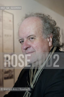 Venice 29/09/10 - The music composer Wolfgang Rihm  is the 2010 Music Biennale Golden Lion for Lifetime Achievement musica contemporanea compositore ©Graziano Arici/Rosebud2