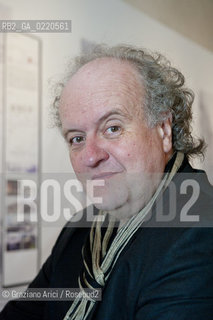 Venice 29/09/10 - The music composer Wolfgang Rihm  is the 2010 Music Biennale Golden Lion for Lifetime Achievement musica contemporanea compositore ©Graziano Arici/Rosebud2