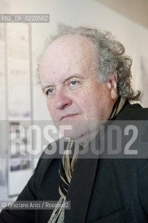 Venice 29/09/10 - The music composer Wolfgang Rihm  is the 2010 Music Biennale Golden Lion for Lifetime Achievement musica contemporanea compositore ©Graziano Arici/Rosebud2