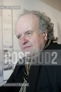 Venice 29/09/10 - The music composer Wolfgang Rihm  is the 2010 Music Biennale Golden Lion for Lifetime Achievement musica contemporanea compositore ©Graziano Arici/Rosebud2