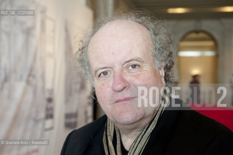 Venice 29/09/10 - The music composer Wolfgang Rihm  is the 2010 Music Biennale Golden Lion for Lifetime Achievement musica contemporanea compositore ©Graziano Arici/Rosebud2
