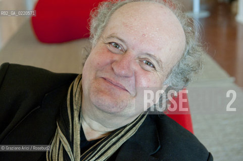 Venice 29/09/10 - The music composer Wolfgang Rihm  is the 2010 Music Biennale Golden Lion for Lifetime Achievement musica contemporanea compositore ©Graziano Arici/Rosebud2