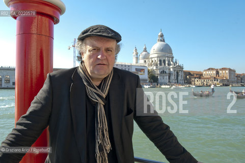 Venice 29/09/10 - The music composer Wolfgang Rihm  is the 2010 Music Biennale Golden Lion for Lifetime Achievement musica contemporanea compositore ©Graziano Arici/Rosebud2