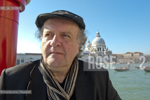 Venice 29/09/10 - The music composer Wolfgang Rihm  is the 2010 Music Biennale Golden Lion for Lifetime Achievement musica contemporanea compositore ©Graziano Arici/Rosebud2