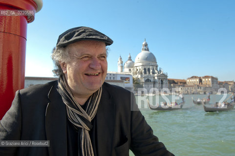 Venice 29/09/10 - The music composer Wolfgang Rihm  is the 2010 Music Biennale Golden Lion for Lifetime Achievement musica contemporanea compositore ©Graziano Arici/Rosebud2