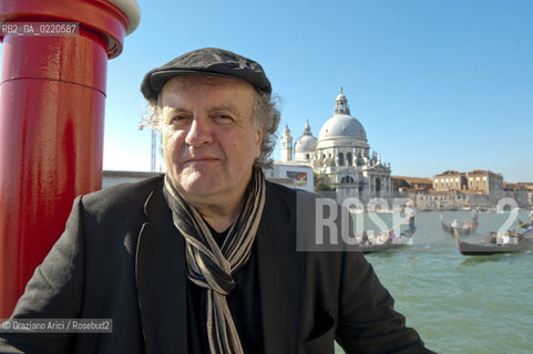 Venice 29/09/10 - The music composer Wolfgang Rihm  is the 2010 Music Biennale Golden Lion for Lifetime Achievement musica contemporanea compositore ©Graziano Arici/Rosebud2