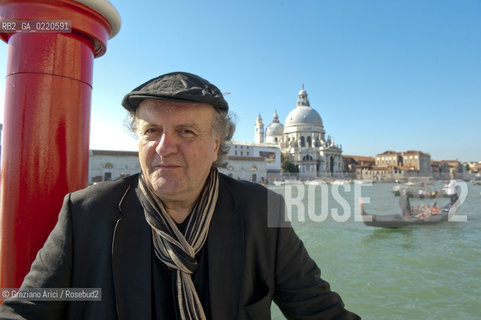 Venice 29/09/10 - The music composer Wolfgang Rihm  is the 2010 Music Biennale Golden Lion for Lifetime Achievement musica contemporanea compositore ©Graziano Arici/Rosebud2