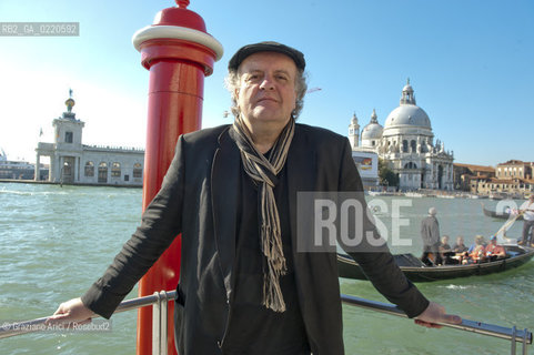 Venice 29/09/10 - The music composer Wolfgang Rihm  is the 2010 Music Biennale Golden Lion for Lifetime Achievement musica contemporanea compositore ©Graziano Arici/Rosebud2