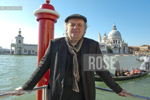 Venice 29/09/10 - The music composer Wolfgang Rihm  is the 2010 Music Biennale Golden Lion for Lifetime Achievement musica contemporanea compositore ©Graziano Arici/Rosebud2