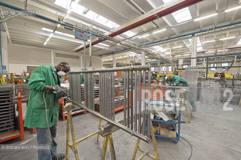 Resana (TV) 2/11/10 - The factory of Tubes Radiatori SrL ©Graziano Arici/Rosebud2