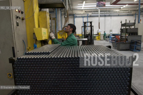 Resana (TV) 2/11/10 - The factory of Tubes Radiatori SrL ©Graziano Arici/Rosebud2