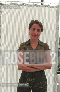 - Venezia,1999. 56°Festival Internazionale dArte Cinematografica. Lattrice Dominique Blanc. Cinema attrice ritratto.- Venice,1999. 56th Venice International Film Festival.Portrait of Dominique Blanc, actress  ©  Graziano Arici