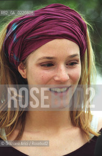 - Venezia,1999. 56°Festival Internazionale dArte Cinematografica. Ritratto dellattrice Natacha Regnier. Cinema attrice ritratto.- Venice,1999. 56th Venice International Film Festival.Portrait of the actress natacha Regnier  ©  Graziano Arici