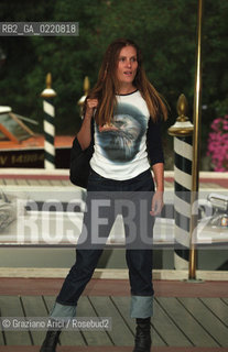 - Venezia,1999. 56°Festival Internazionale dArte Cinematografica. Portrait of the actress Emmanuelle Seigner. Cinema attrice ritratto.- Venice,1999. 56th Venice International Film Festival. Portrait of Emmanuelle Seigner, actress  ©  Graziano Arici