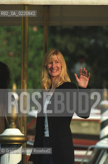- Venezia,1999. 56°Festival Internazionale dArte Cinematografica. larrivo dellattrice Laura Dern allHotel Excelsior. Cinema attrice ritratto.- Venice,1999. 56th Venice International Film Festival. The arrival of Laura Dern, actress  ©  Graziano Arici